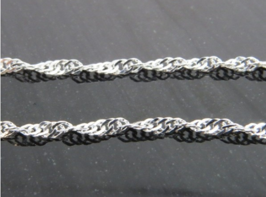 Tira de pulsera Amor enredado color plateada para combinar con diferentes chapas 4 Tira de pulsera Amor enredado color plateada para combinar con diferentes chapas - Image 4